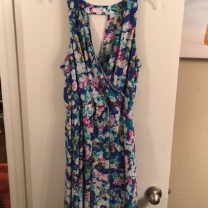 Short floral dress